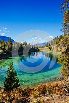 Third Lake, Valley of the 5 Lakes, Jasper National Park, Alberta