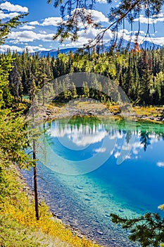 Third Lake, Valley of the 5 Lakes, Jasper National Park, Alberta