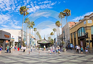 Third Street Promenade in Santa Monica California