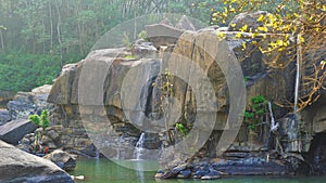 Thirparappu falls Amazing tourist place with water,rocks and beautiful scenery Located in Kanyakumari District, Tamilnadu, India