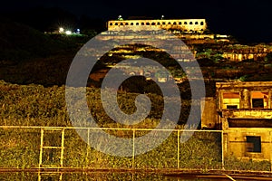 The Thirteen Levels, the old copper refinery ruins is also called â€œthe Potala Palace of Mountain Mines in Taipei Taiwan