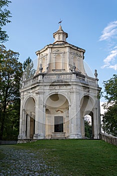Thirteenth Chapel at Sacro Monte di Varese. Italy photo