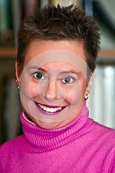 Thirty something female model