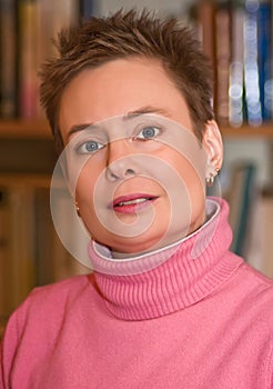 Thirty something female model