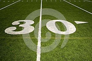 Thirty yard line