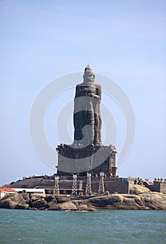 Thiruvalluvar Statue in Kanyakumari, India