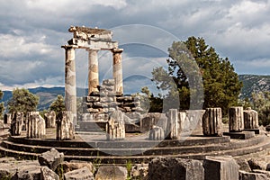 Tholos at Delphi Greece