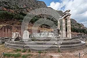 Tholos at Delphi Greece