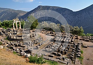 The Tholos at the sanctuary of Athena Pronaia