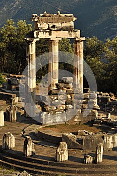 The Tholos at the sanctuary of Athena Pronaia