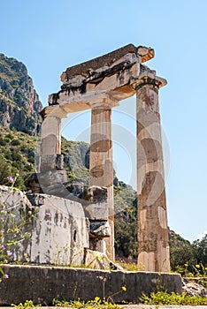 The Tholos-Temple in Delphi