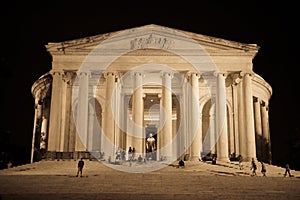 Thomas Jefferson Memorial at Night
