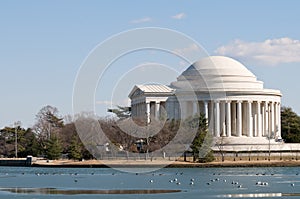 Thomas Jefferson memorial in Washington DC photo