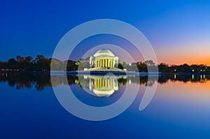 Thomas Jefferson Memorial in Washington DC, USA photo