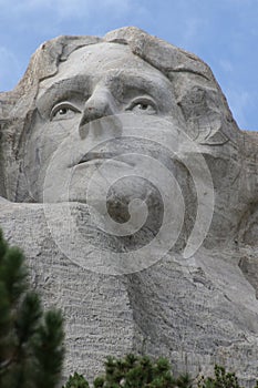 Thomas Jefferson on Mount Rushmore