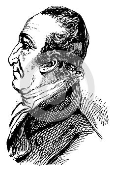 Thomas Paine, vintage illustration