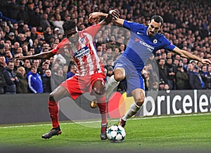 Thomas Partey and Davide Zappacosta