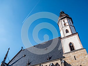 Thomaskirche in Leipzig east germany