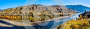 The Thompson River at Spences Bridge in BC Canada