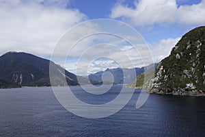 Thompson Sound, New Zealand fiordland