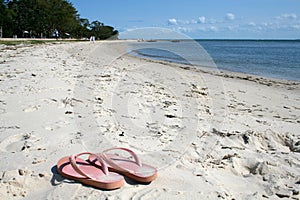 Thongs on the Beach