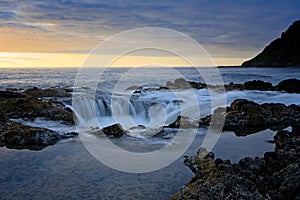 Thor`s Well Cape Perpetua