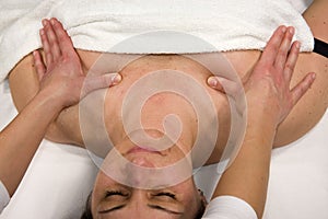 Thorax massage photo