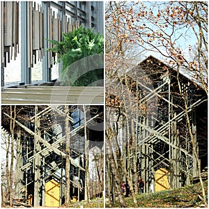 Thorncrown Chapel near Eureka Springs, Arkansas