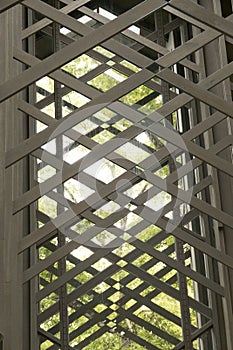 Thorncrown glass chapel