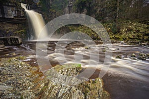 Thornton Force waterfall in Yorkshire