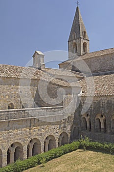 Thoronet Abbey in Provence (France) photo