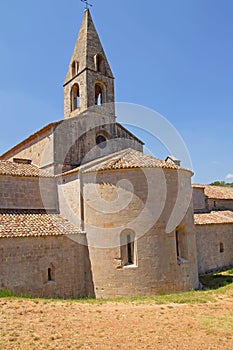 Thoronet Abbey in Provence (France) photo