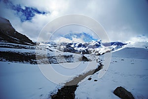 Thorung La, Annapurna, Nepal photo