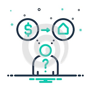 Mix icon for Though, although and even