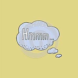 Thought frame. Speech bubble. Dream cloud. Talk balloon. Quote box.  Set of vector illustration