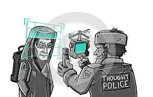 Thought Police checks brain scan