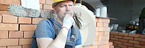 Thoughtful man in uniform