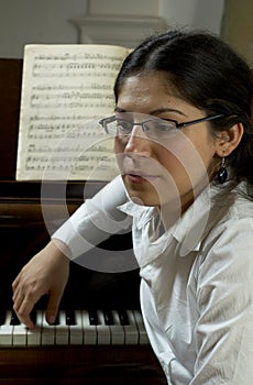 Thoughtful Piano Teacher