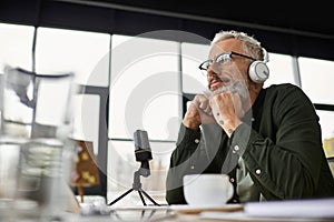 Engaging in deep thought during a