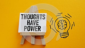 Thoughts Have Power is shown using the text