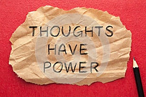 Thoughts Have Power