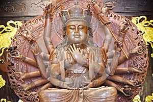 Thousand hands Buddha statue