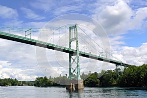 The thousand islands bridge, Canada
