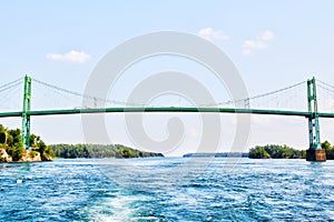 Thousand Islands International Bridge Over Saint Lawrence River