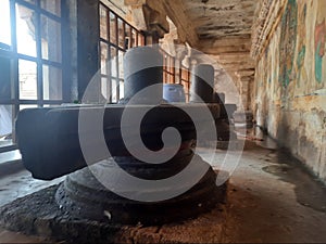 Thousands year old Shivling at Brihadeeswarar Temple Tamilnadu India