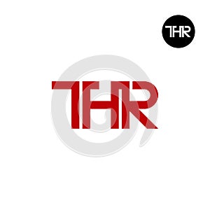 THR Logo Letter Monogram Design