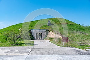 Thracian Tomb of Sveshtari in Bulgaria.