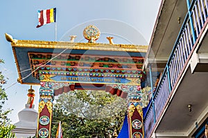 Thrangu Tashi Yangtse Monastery complex called Namo Buddha monastery in Nepal