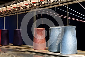 thread spools and manufacturing equipment