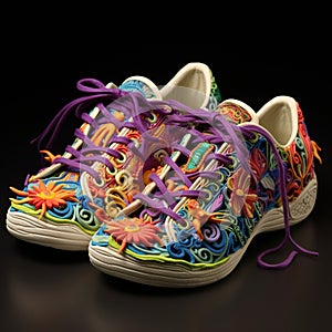 Threaded Tapestry: Weaving Stories into Shoe Designs